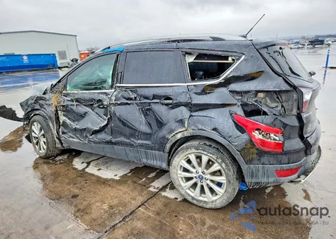 2017 Ford Escape Titanium from USA, damaged, VIN 1FMCU0JD8HUE35318